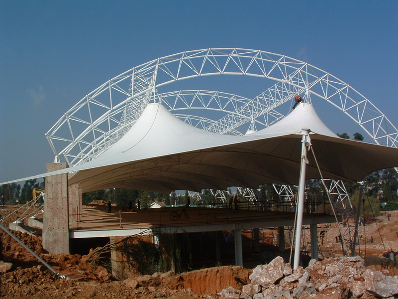 exhibition center tension membrane