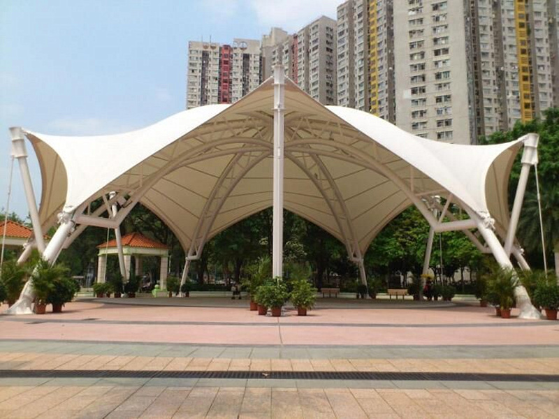 tensile membrane fabric structure