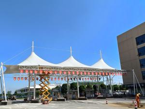 Weatherproof PVDF Tensile Membrane Structure