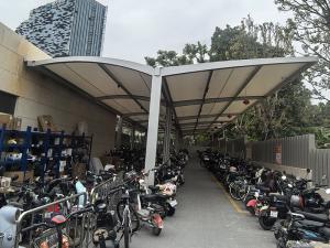 Car Parking Tensioned Roof