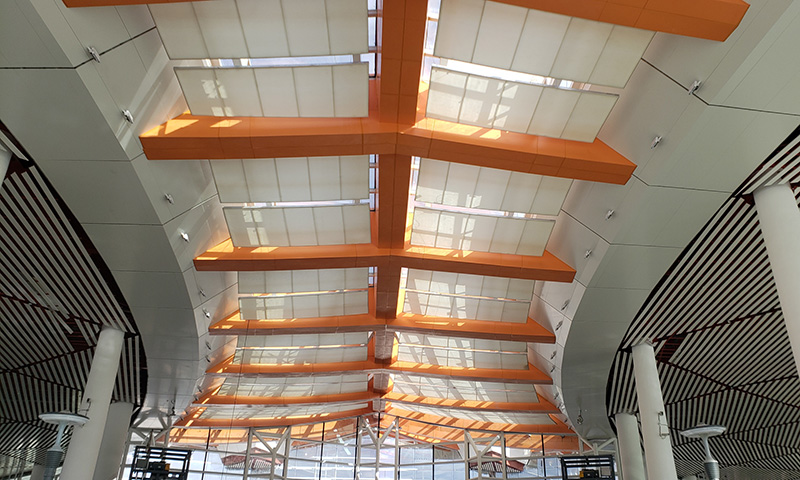 Lhasha Airport Versaidag PTFE membrane ceilings projects
