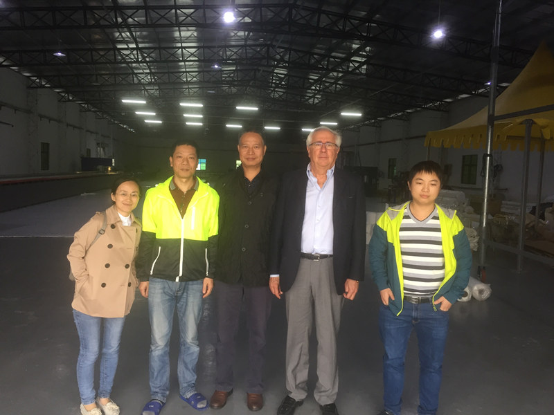  Mr. Federico visited our Company in Guangzhou